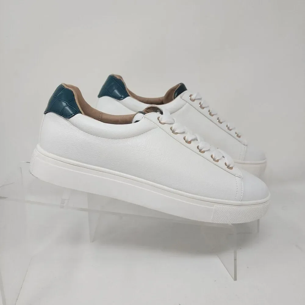 MIA Neva Shoes Womens Size 7.5 White Casual Comfort Sneakers Streetwear Casual